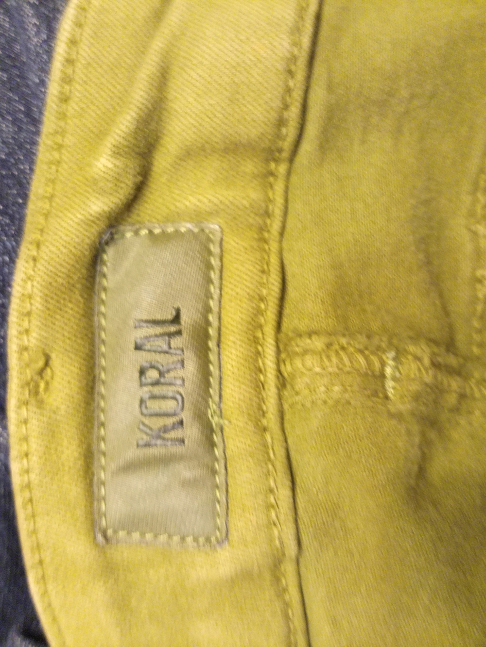 Koral Olive Green Activewear Bottoms